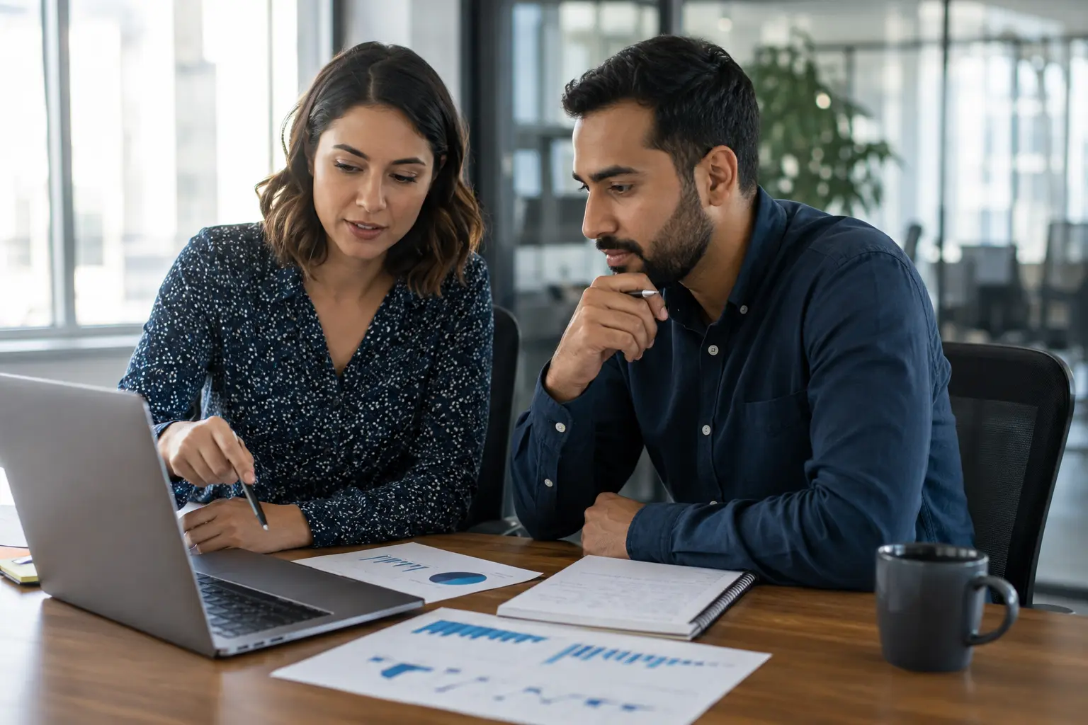 SEO agency in USA team reviewing analytics and organic growth